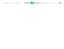 Tablet Screenshot of christinainalaska.com
